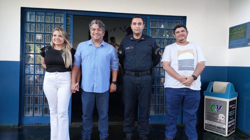A reunião teve por objetivo estreitar o relacionamento da Polícia Militar com o Poder Executivo - Foto: Elenize Oliveira