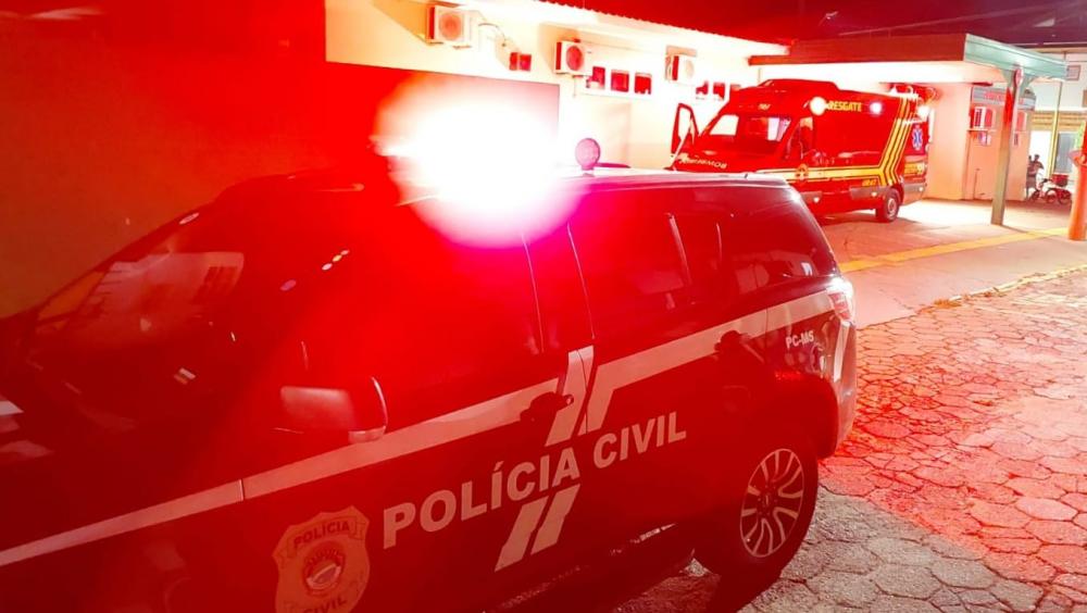 A vítima foi levada pelo marido até o Pronto Socorro de Bataguassu - Foto: Elenize Oliveira