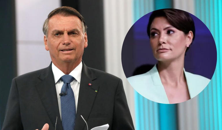 air Bolsonaro se torna alvo da Polícia Federal e Michelle Bolsonaro reage indignada: 'Não sabemos o motivo' © Divulgação, TV Globo