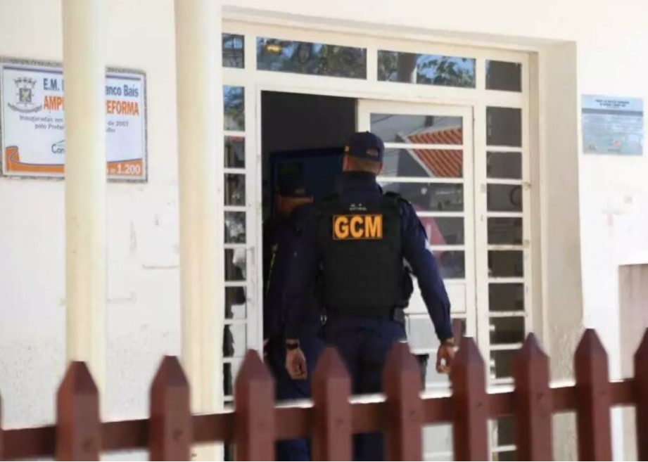 Adolescente ataca mãe de aluno com faca em escola de Campo Grande -Foto:G1 MS