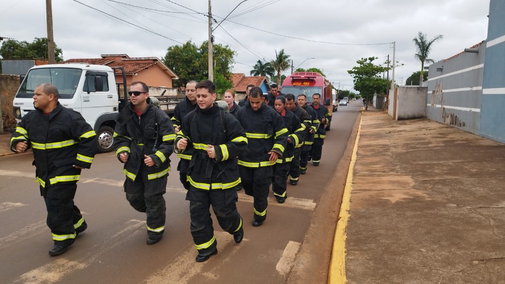 O treinamento teve a duração de 3 horas