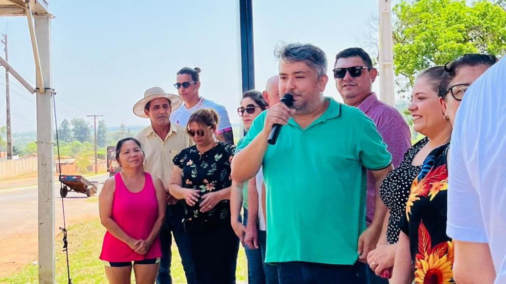 Na ocasião o prefeito Dr. Lúcio Costa falou sobre os planos de investimento no esporte do município. Foto: Divulgação