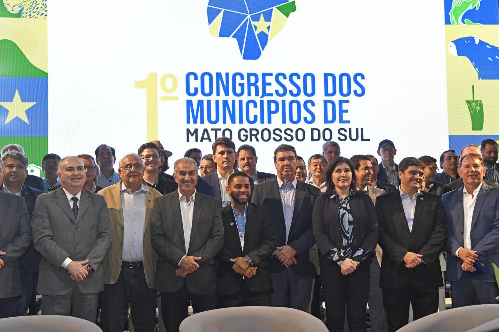 O anúncio for durante o 1° Congresso dos Municípios do MS