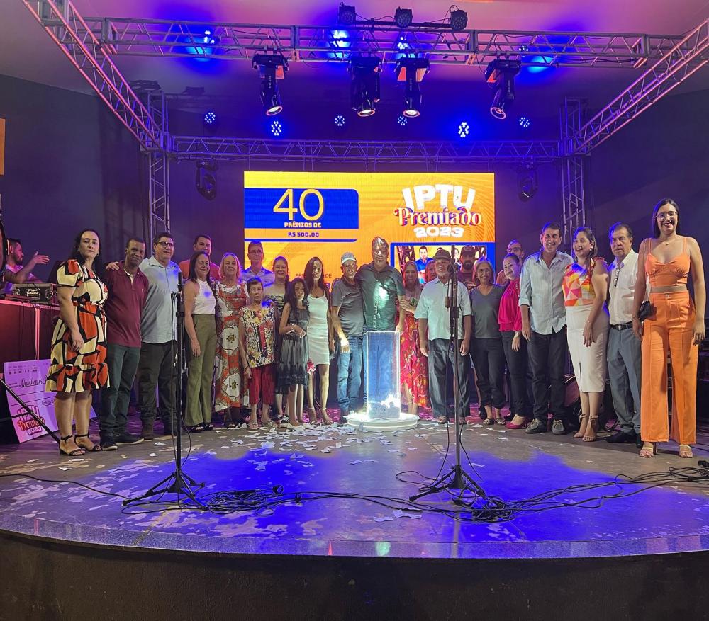 O evento foi realizado na Praça da Bíblia, e foram sorteados 40 prêmios de R$500. Foto: Divulgação