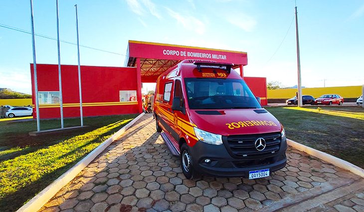 Quartel do 23º Subgrupamento de Bombeiros Militar em Santa Rita do Pardo - Foto: Edemir Rodrigues.