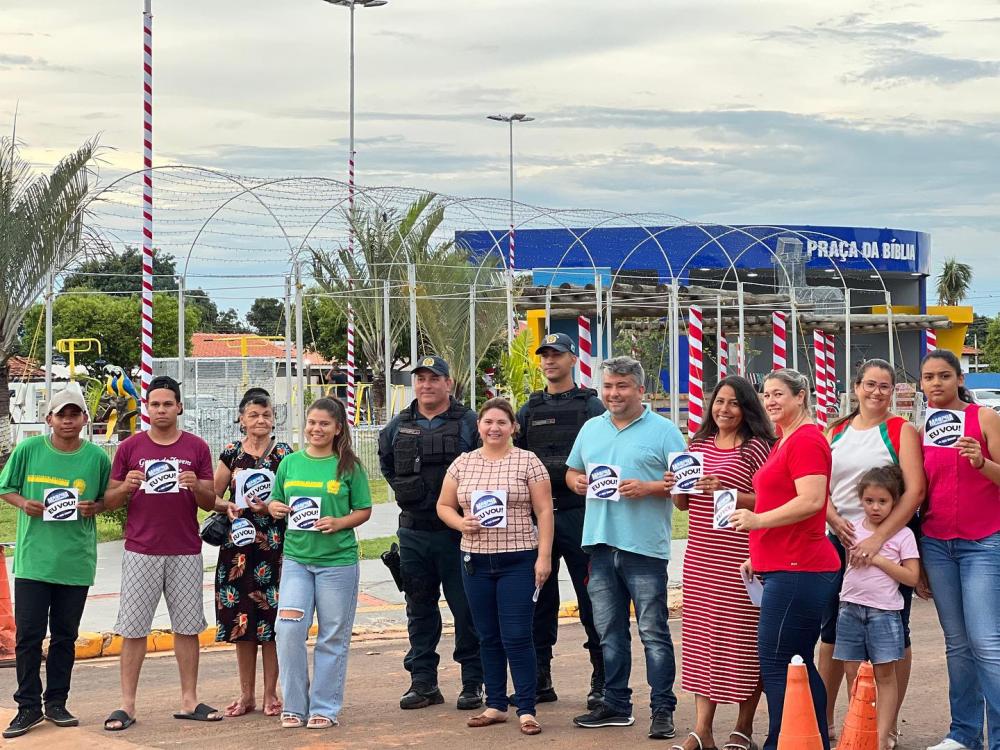 Dr. Lúcio Costa, prefeito de Santa Rita do Pardo, a vereadora Leu Lopes, também estiveram acompanhando o evento
