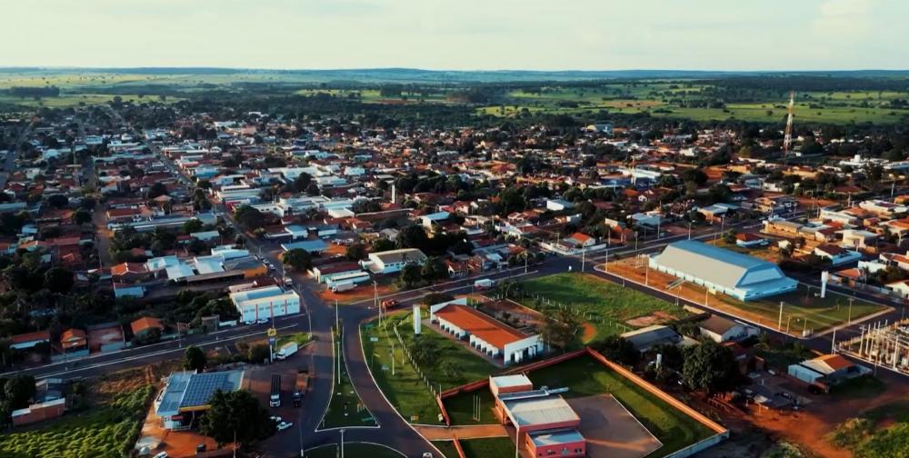 Imagem aérea de Santa Rita do Pardo