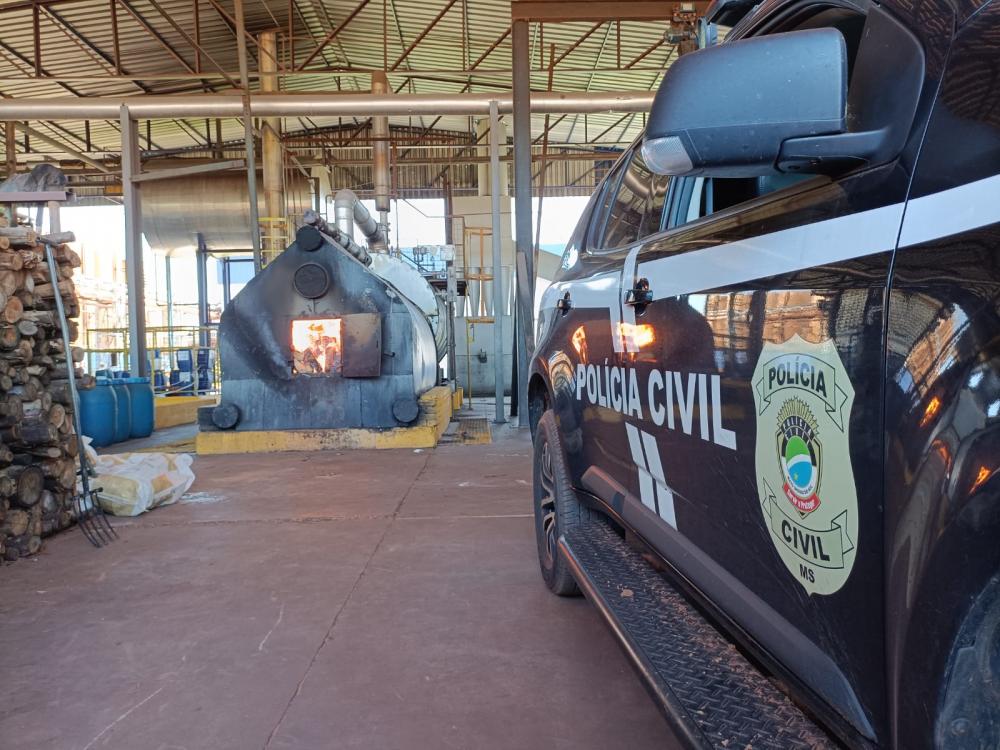 O processo de incineração foi autorizado pelo poder judiciário e é uma medida preventiva para garantir não apenas a segurança das instalações da própria delegacia de polícia, mas também para proteger a população de Brasilândia.Foto: Divulgação