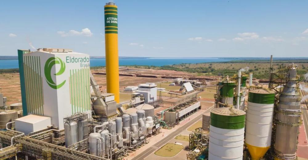 Fábrica da Eldorado Brasil no município de Três Lagoas. - Foto: Divulgação/Eldorado