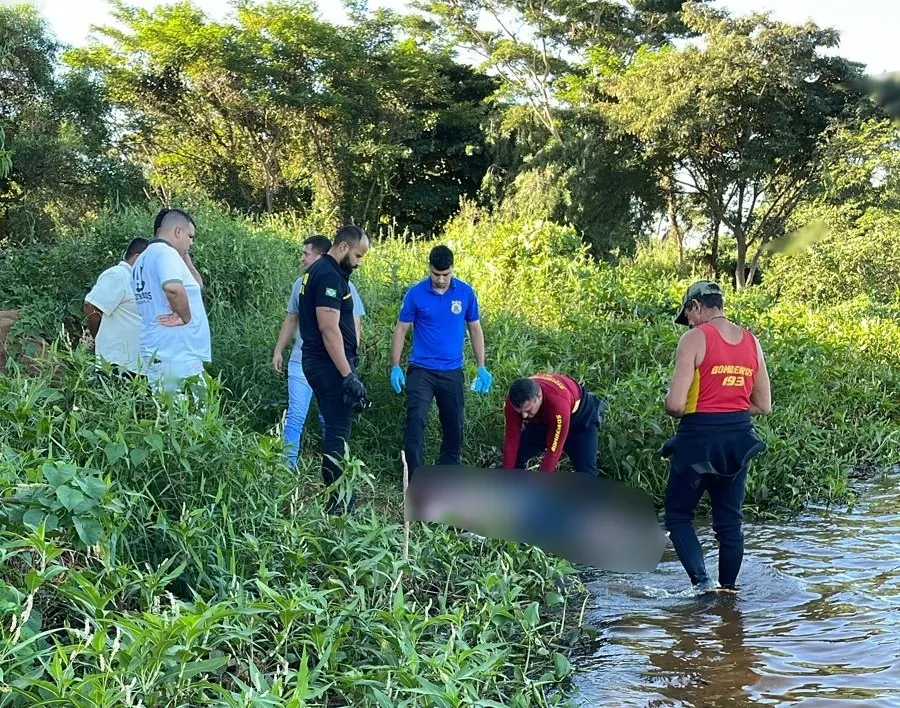 Homem desapareceu ontem no Rio Paraná e foi encontrado nesta segunda - Foto: Reprodução/Cenário MS