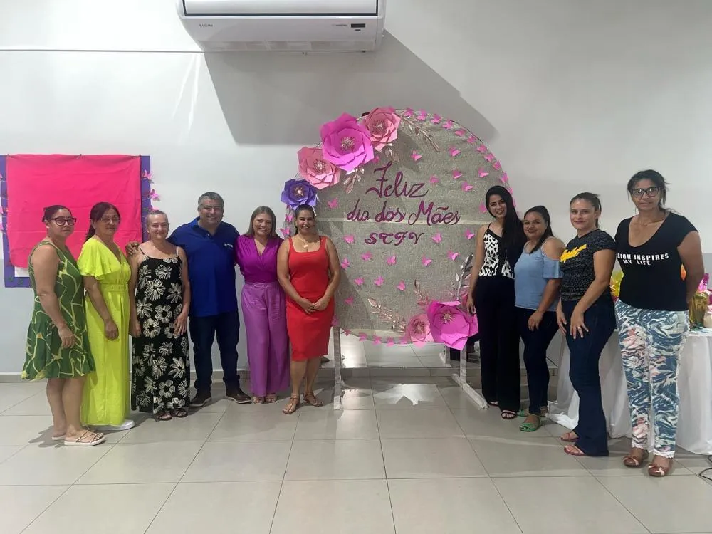 Durante o evento, as mães presentes foram agraciadas com diversos brindes