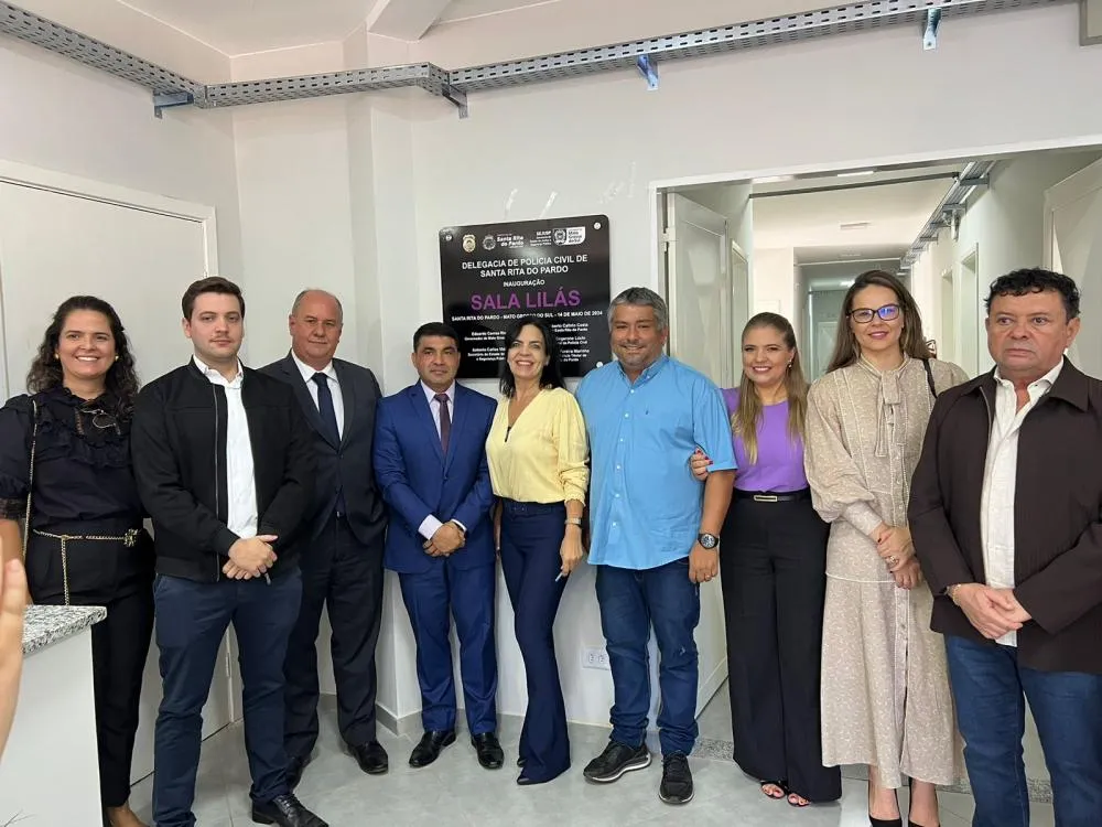 A solenidade de inauguração contou com a presença de várias autoridades
