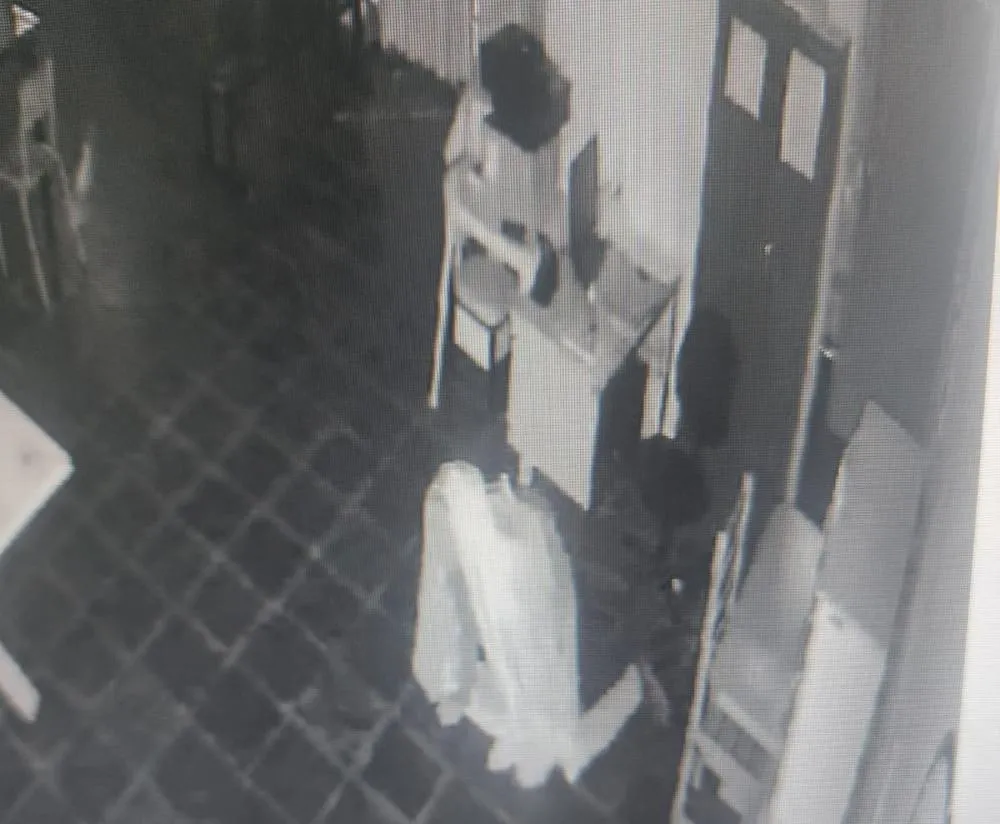 O suspeito foi capturado com base em imagens das câmeras de segurança do CRAS - Foto: PCMS.