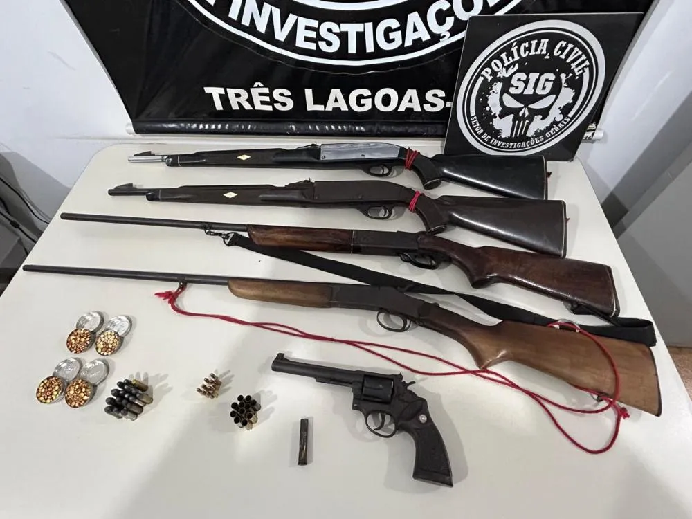 A operação, coordenada pela Delegacia de Ribas do Rio Pardo, visa desarticular uma associação criminosa. - Foto: PCMS