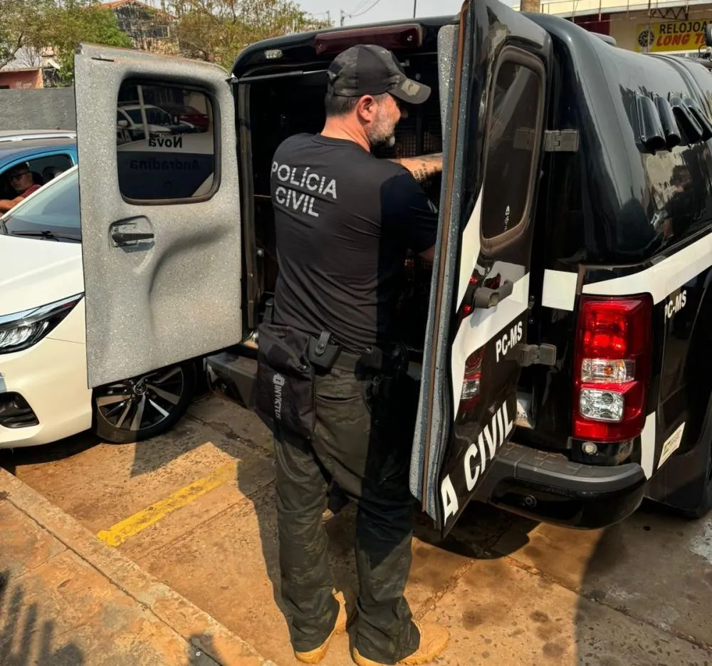 Polícia Civil solicitou a busca e apreensão. - Foto: PCMS.