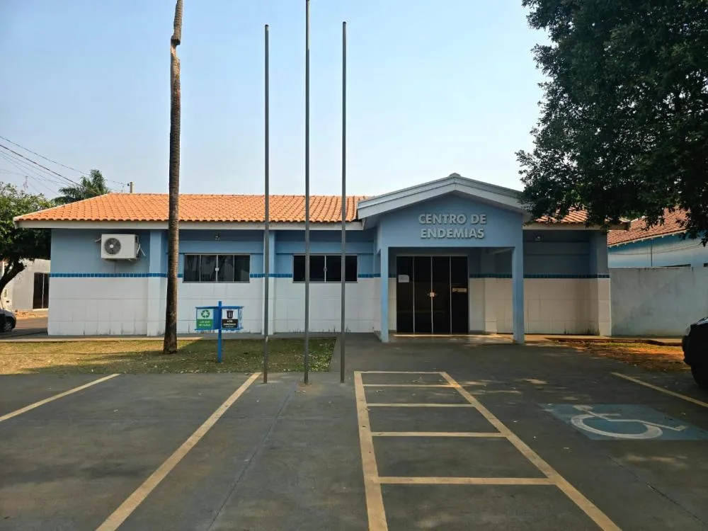 Centro de Vetores, local onde está sendo realizada a vacinação 