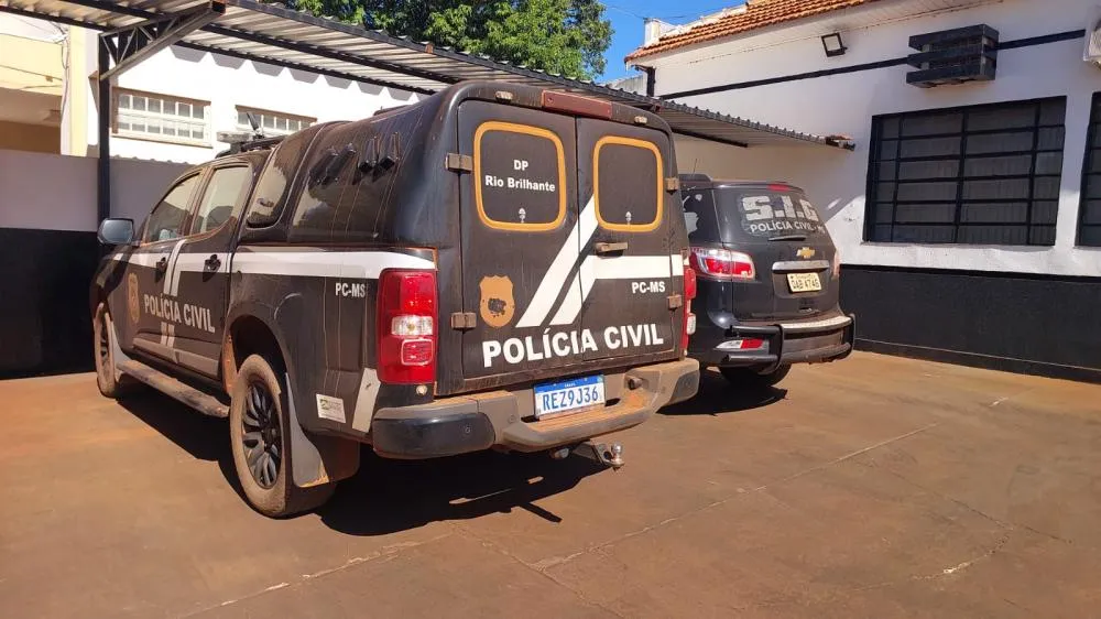 A Polícia Civil de Rio Brilhante está investigando o caso. - Foto: Jornal Cenário MS.