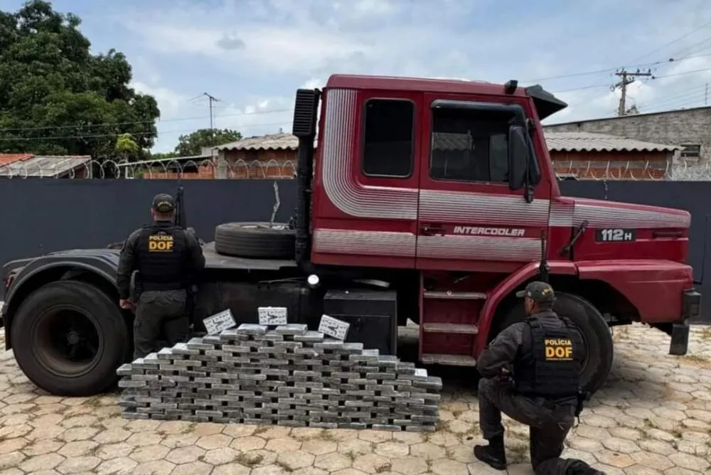 O material foi apreendido e encaminhado à Delegacia da Polícia Civil de Bataguassu. - Foto: DOF MS