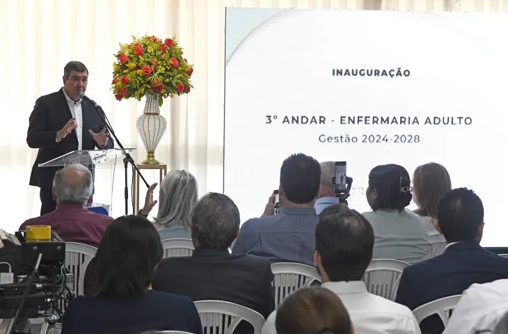 Segundo Riedel, o Hospital do Câncer é prioridade zero na estratégia do Estado do Mato Grosso do Sul - Foto: Bruno Rezende