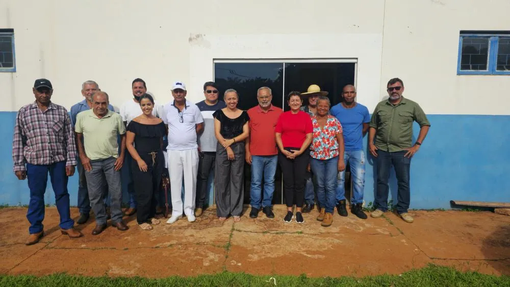 Equipe da SJMS com presidentes de associações da região