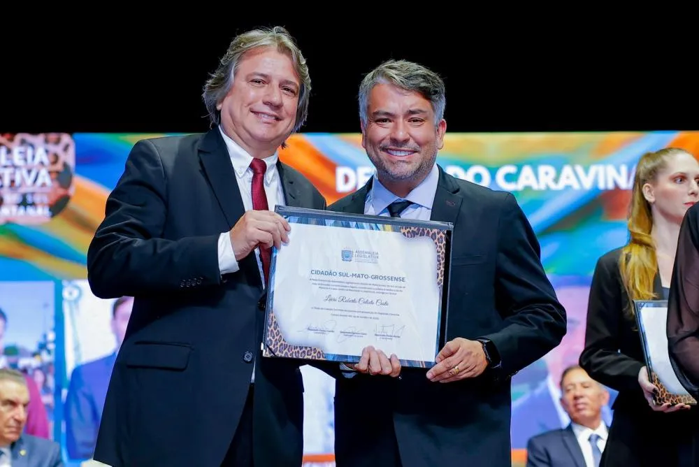 Prefeito Dr. Lúcio Costa recebe Título de Cidadão Sul-Mato-Grossense em cerimônia na Capital