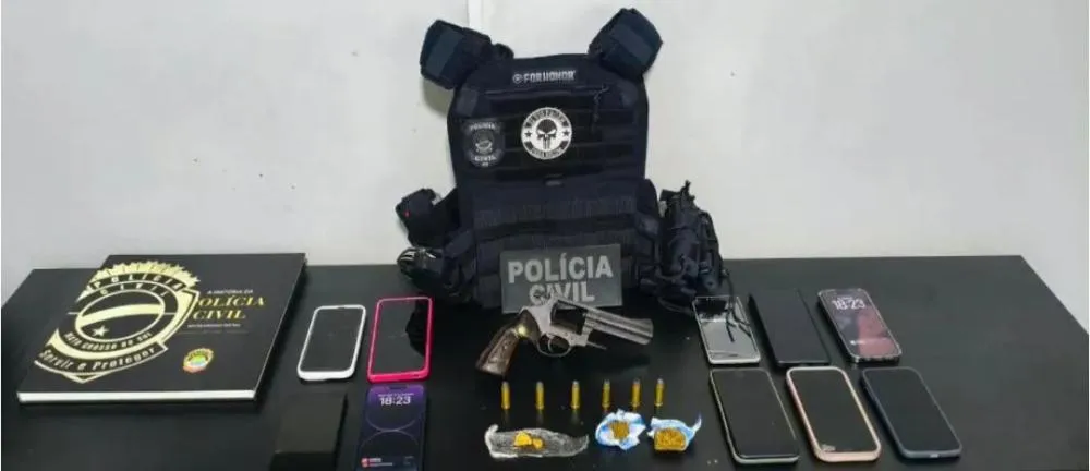 Investigação sobre tentativa de homicídio resulta na prisão de dois jovens em Santa Rita do Pardo