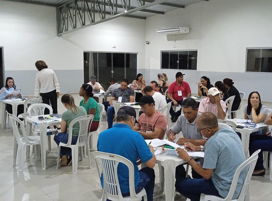 Capacitação ensinou ao público conhecimentos das estratégias de poder e influência