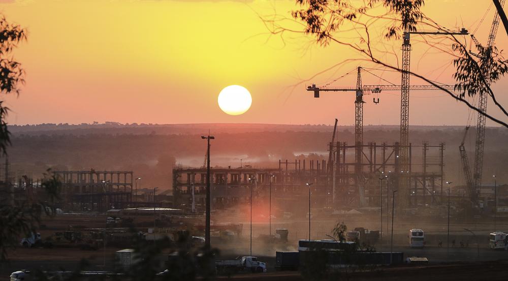 Obra da fábrica da Suzano segue dentro do cronograma - Foto: Edemir Rodrigues