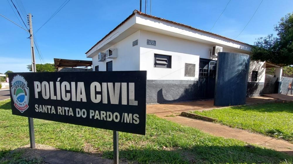 A jovem procurou a delegacia de Santa Rita do Pardo- Foto: Elenize Oliveira